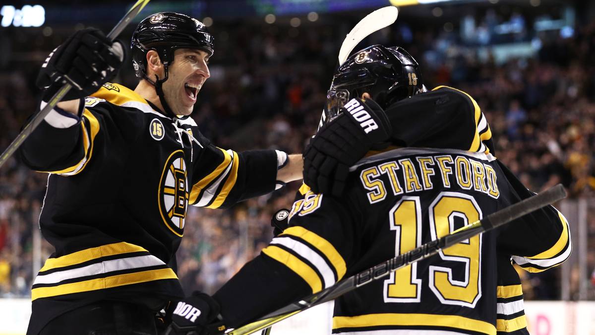 Die "City of Champions" lechzt nach dem nächsten Titel. Richten sollen es die NHL-Veteranen Zdeno Chara, David Backes und Patrice Bergeron - für die Tore sorgt vorne Brad Marchand, der mit 39 Treffer eine absolute Sahne-Saison erwischt