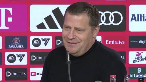 Max Eberl wird auf einen möglichen Transfer von Hamburgs Luka Vuskovic angesprochen - und offenbart die Probleme eines Sportvorstandes beim FC Bayern. 