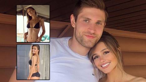 Der deutsche Eishockey-Star Leon Draisaitl geht in seine achte NHL-Saison. An seiner Seite: Model und Schauspielerin Celeste Desjardins.