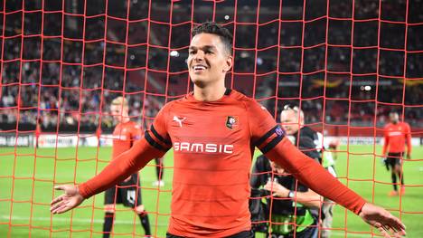 Hatem Ben Arfa schoss Stade Rennes bei seinem Debüt in letzter Minute zum Auftaktsieg in der Europa League