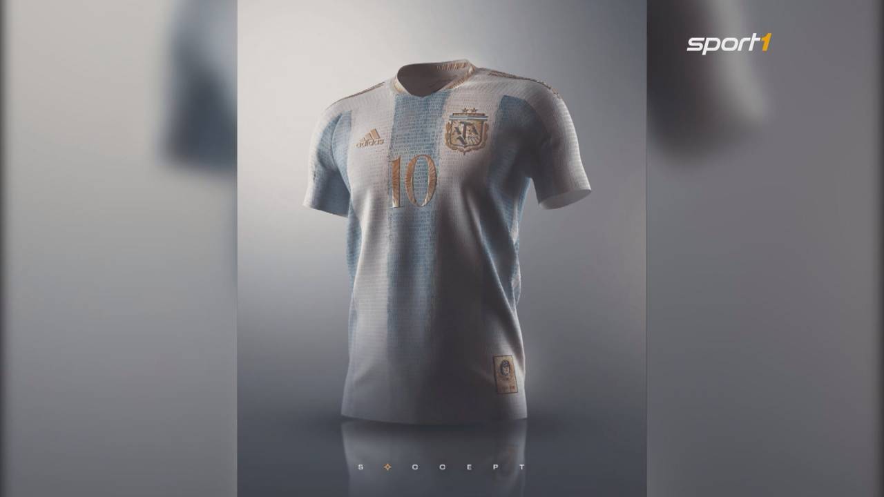 Ein Konzept-Trikot der argentinischen Nationalmannschaft verzückt die Fans