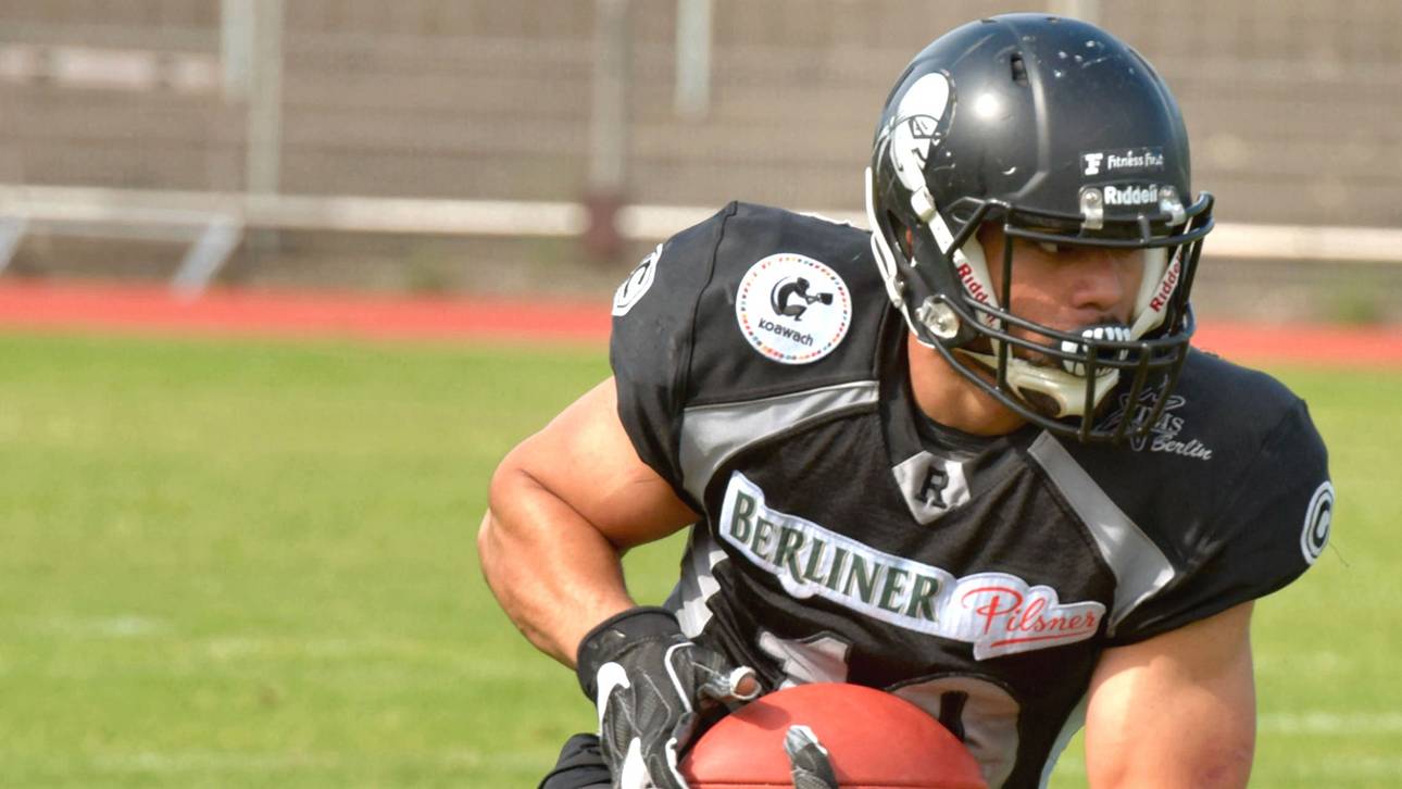 T.J. Esekielu machte den entscheidenden Touchdown für die Berlin Rebels