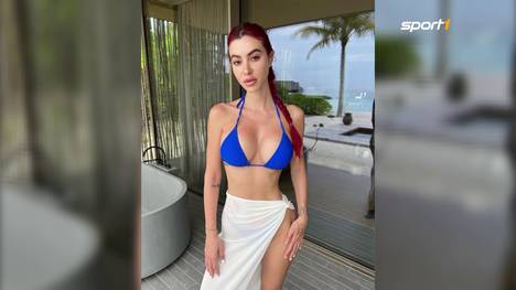 Kevin-Prince Boatengs Freundin Valentina Fradegrada entzückt im Bikini. Auf Instagram veröffentlicht sie eine Anzahl von gemeinsamen Schnappschüssen. 