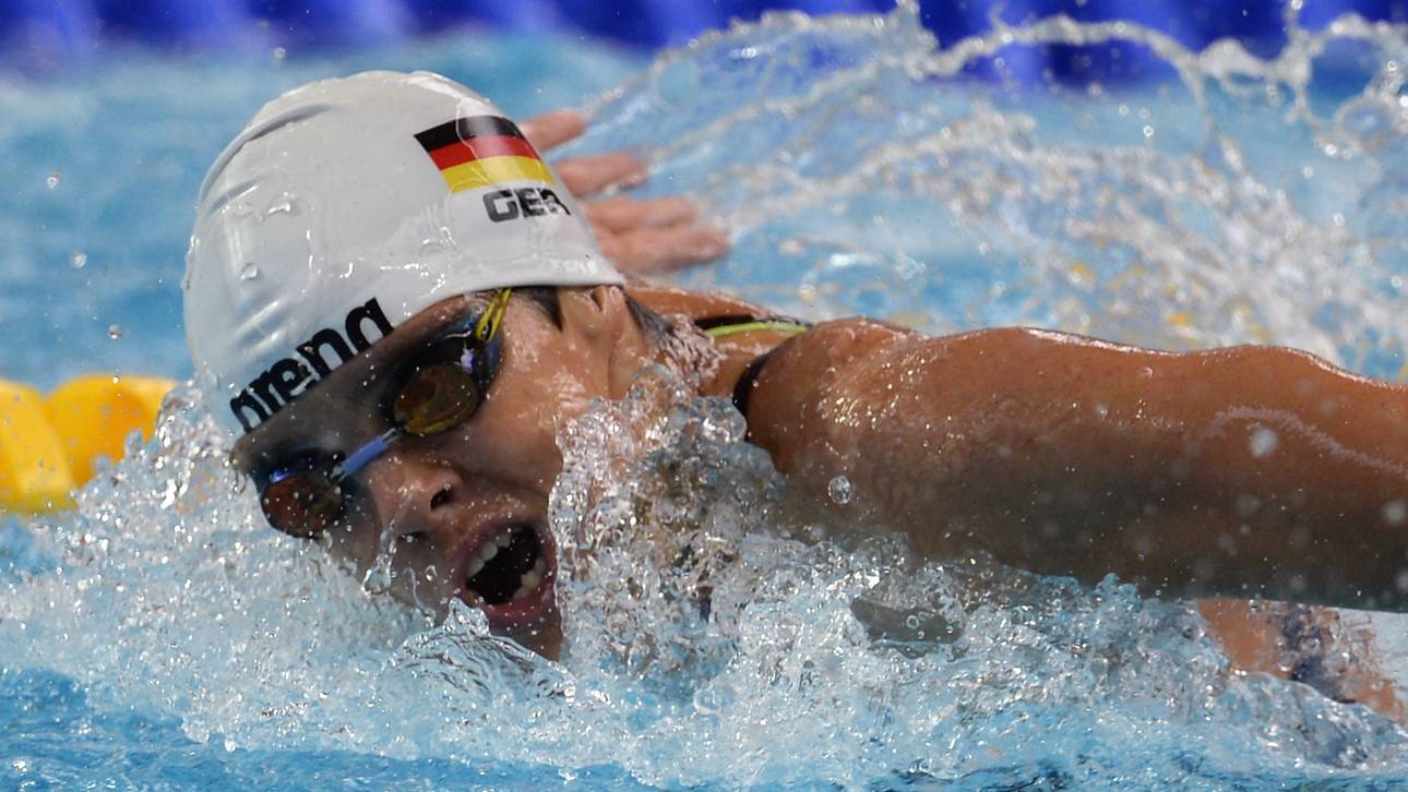 Hentke im Vorlauf Siebte