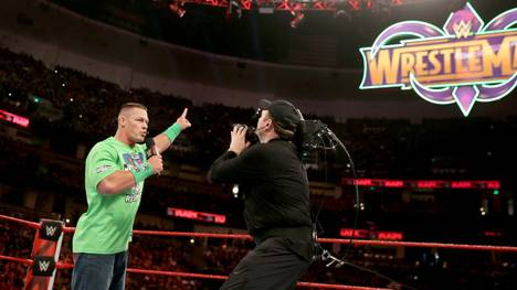 John Cena sprach bei WWE Monday Night RAW über den Undertaker und WrestleMania 34