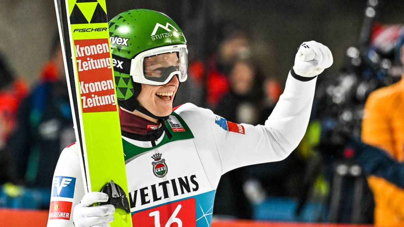 Jonas Schuster begeisterte seinen Vater