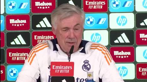 Reals Trainer Carlo Ancelotti ist überzeugt, dass Vinicius Jr. bei den Madrilenen glücklich ist, betont jedoch, dass die Gerüchte um einen Wechsel in die Saudi Pro League der Brasilianer selbst beantwortet werden müssen.