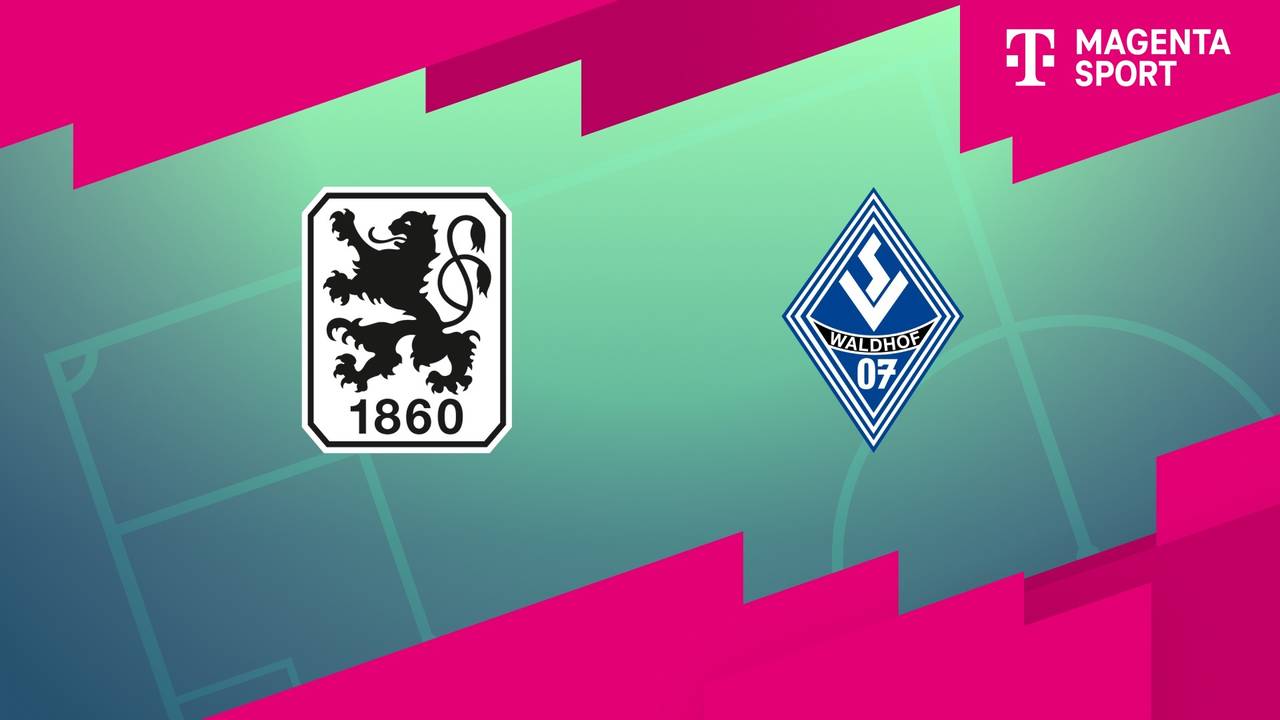 TSV 1860 München - SV Waldhof Mannheim (Highlights)