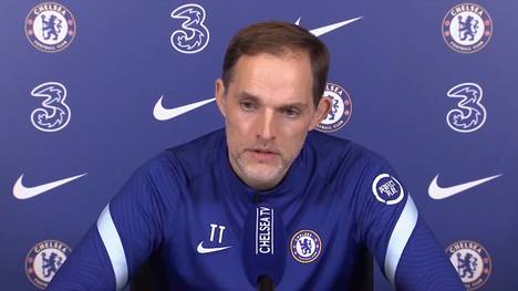 Ein englischer Journalist möchte Thomas Tuchel eine Frage zu Tottenhams Dele Alli stellen. Das schmeckt dem Chelsea-Coach aber nicht.