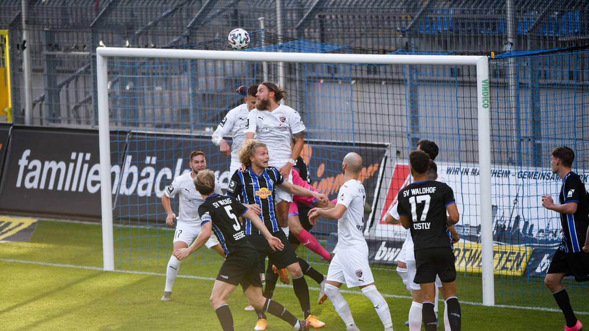 Der FC Ingolstadt kommt gegen Waldhof unter die Räder