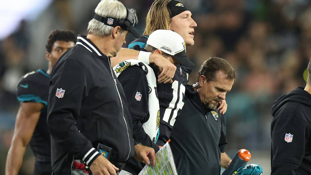 NFL: Jaguars verlieren und bangen um Quarterback Lawrence