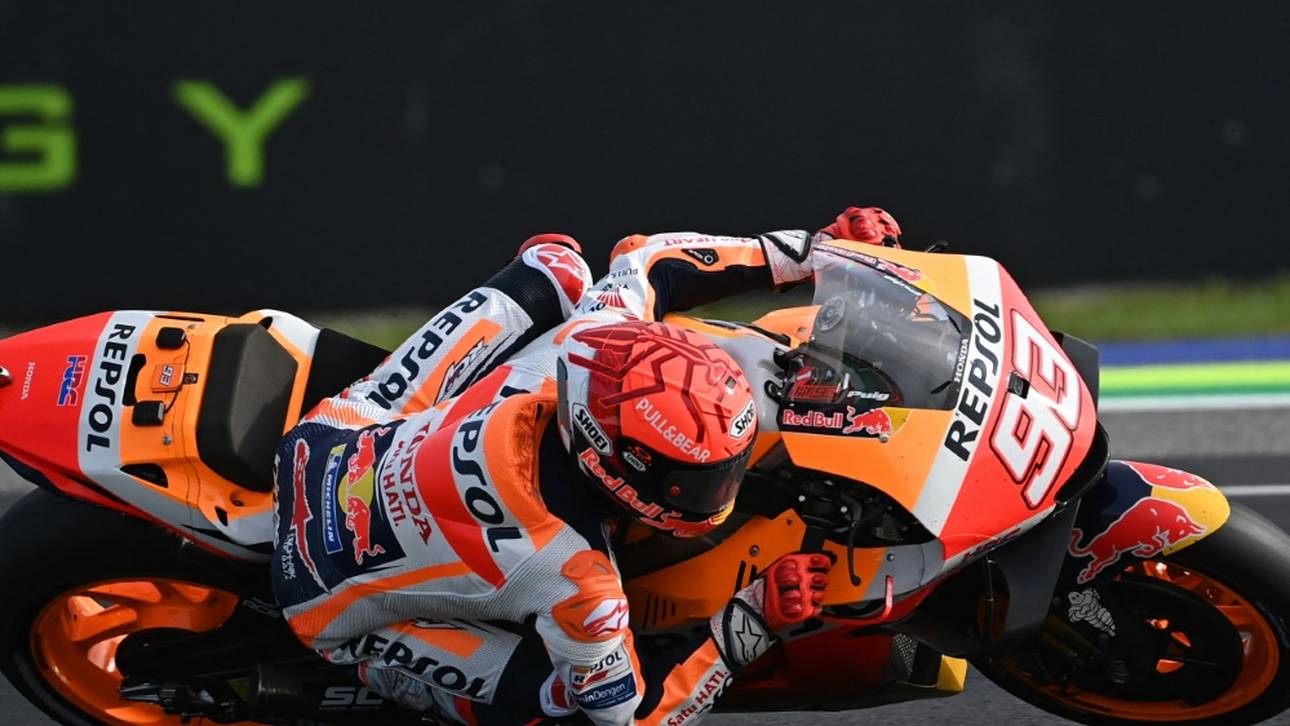 Marquez dreht wieder Runden