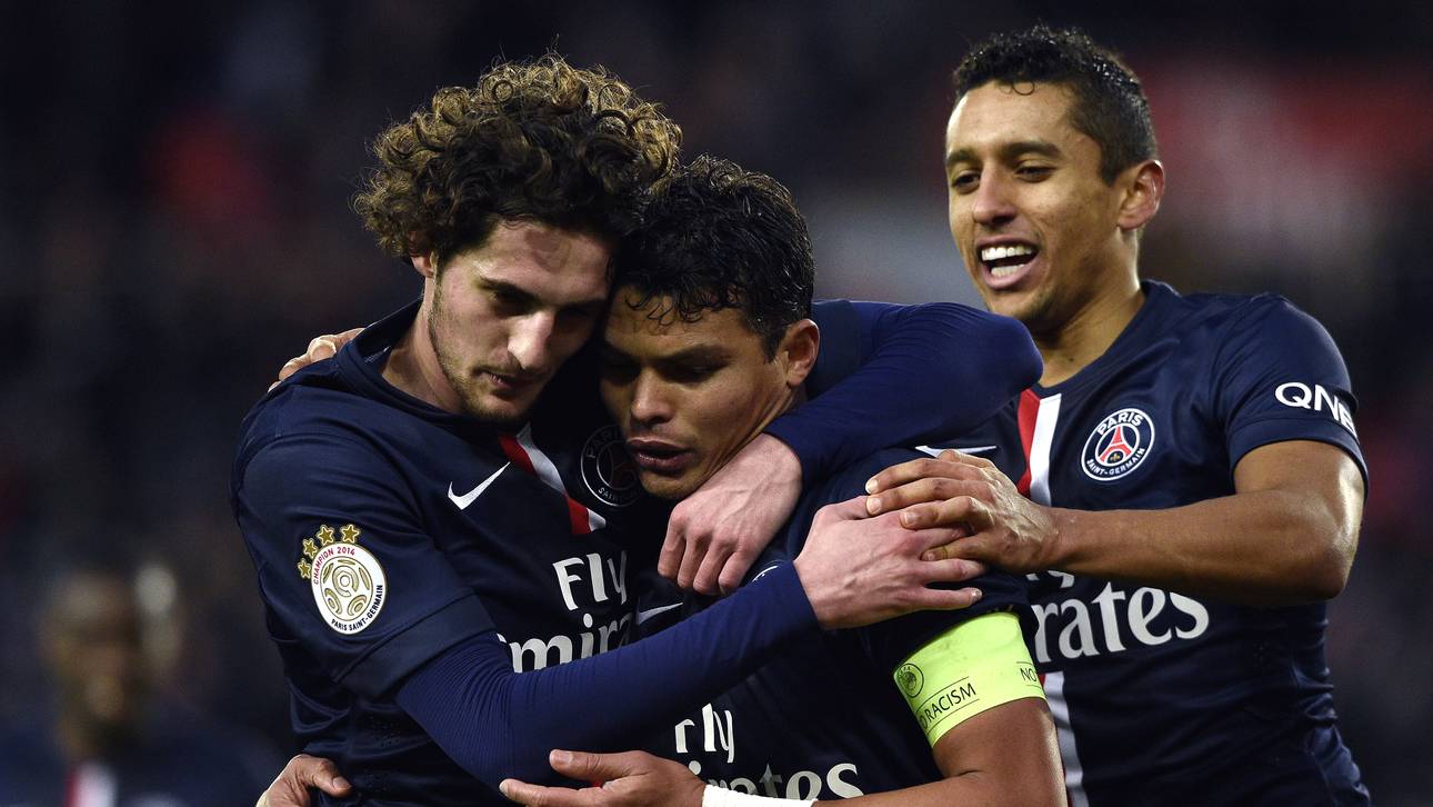 Paris St. Germain erobert Platz eins