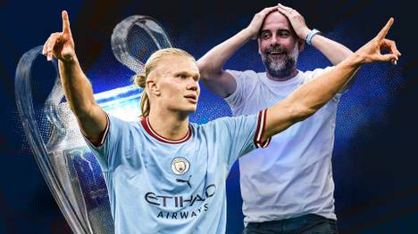 Erling Haaland ist in der Premier League in absoluter Topform. Pep Guardiola könnte sich dieses Jahr endlich zum Champions-League-Sieger mit Manchester City krönen.
