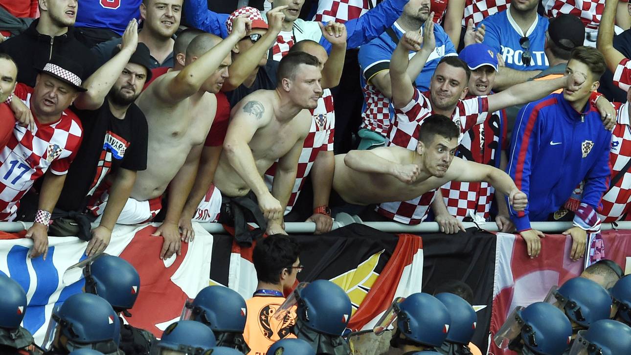 Fan-Randale: Kroatien ist vorbelastet