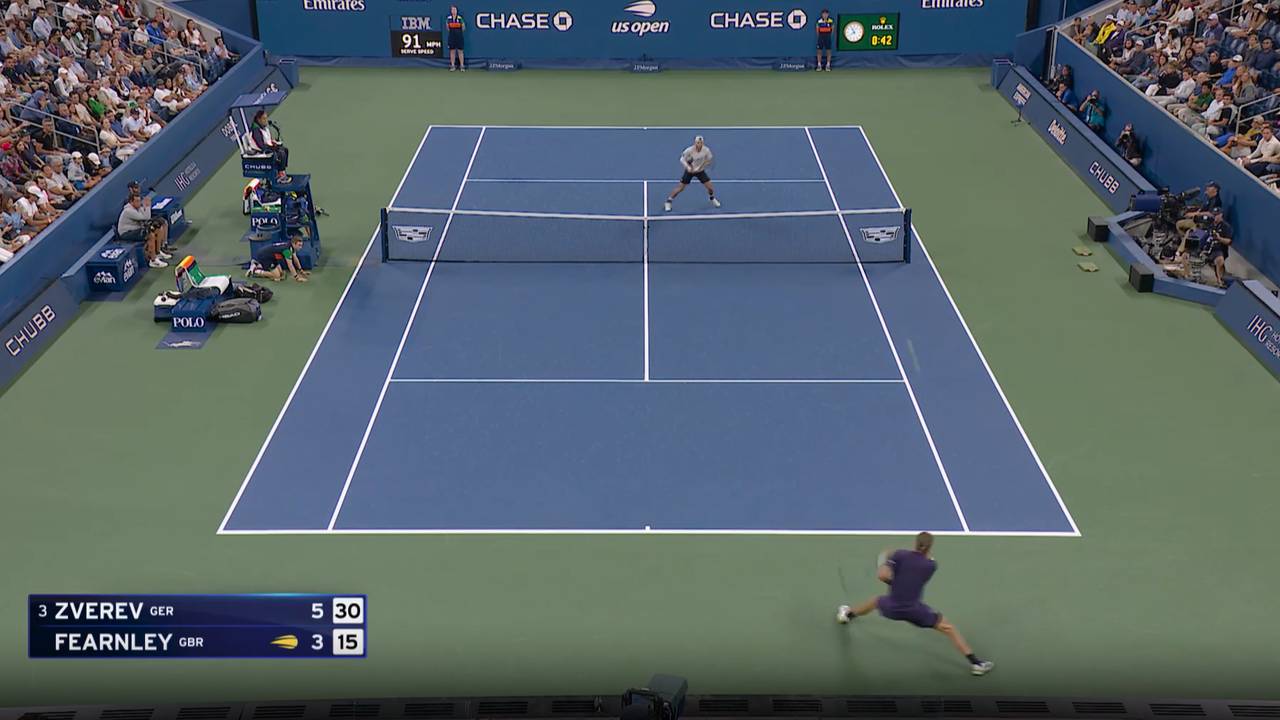 Zverev erneut in der Nightsession