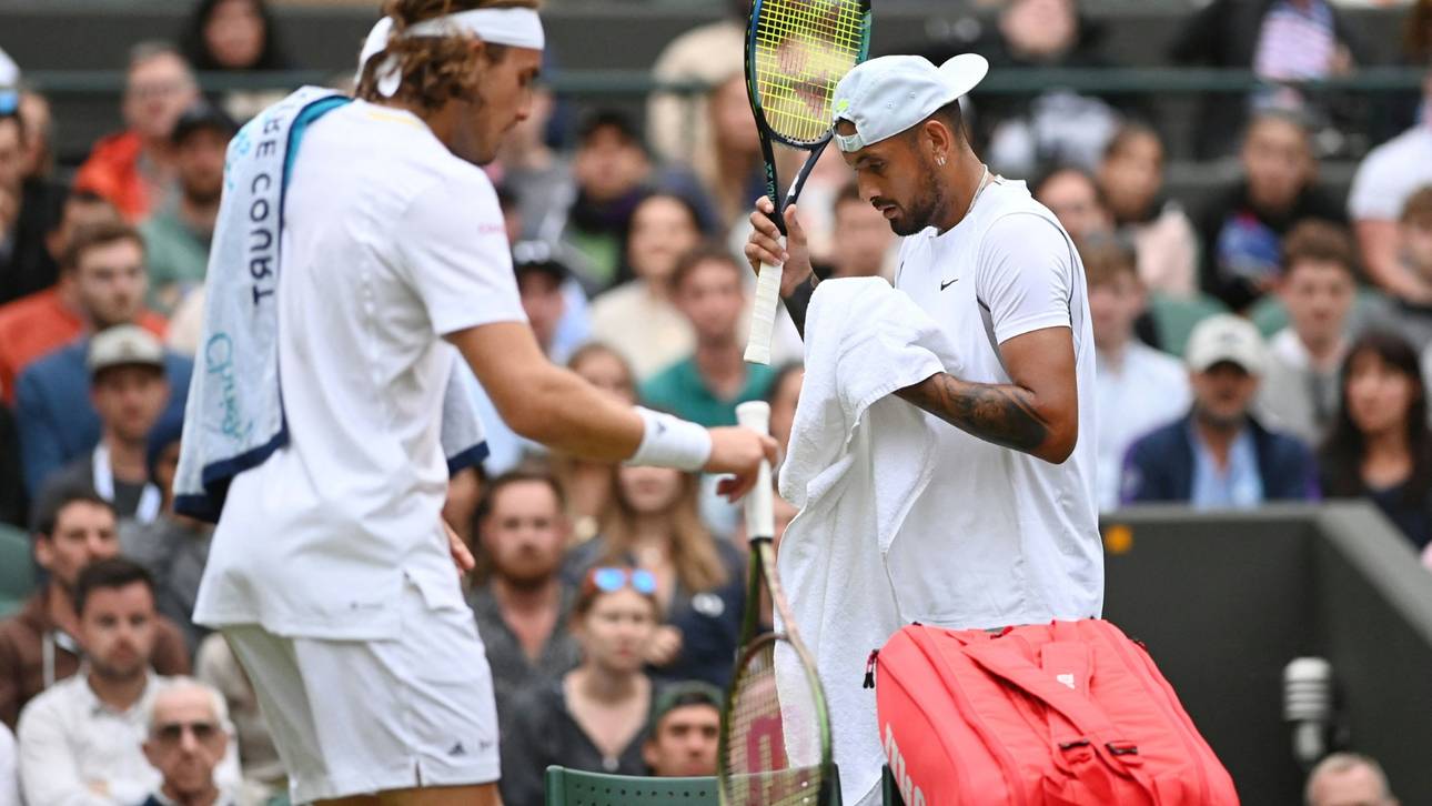 Tsitsipas über Kyrgios: „Wusste schon vorher davon“
