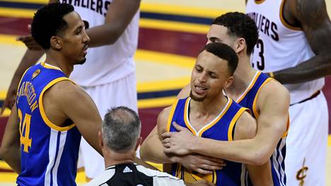 Viele Emotionen gab es im sechsten Spiel der NBA-Finals  zwischen den Golden State Warriors und den Cleveland Cavaliers