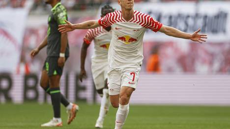 Im Trikot von RB Leipzig: Dani Olmo