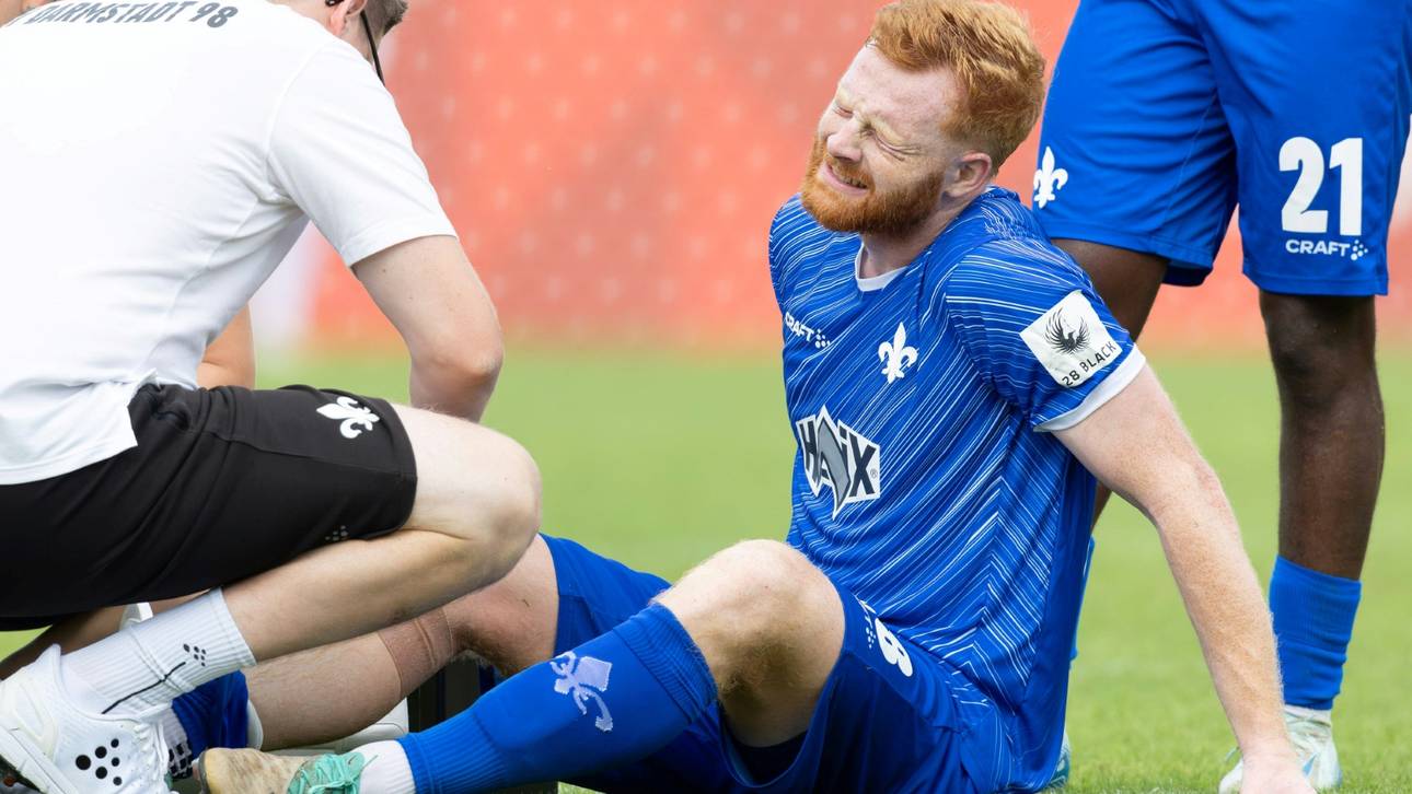 Schock in Darmstadt: Will und Bader schwer am Knie verletzt