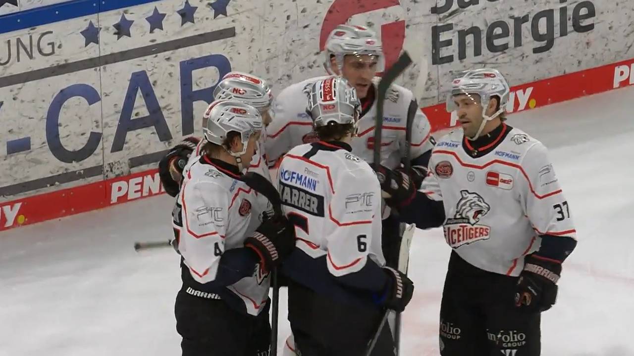Dresdner Eislöwen - Nürnberg Ice Tigers (Highlights)