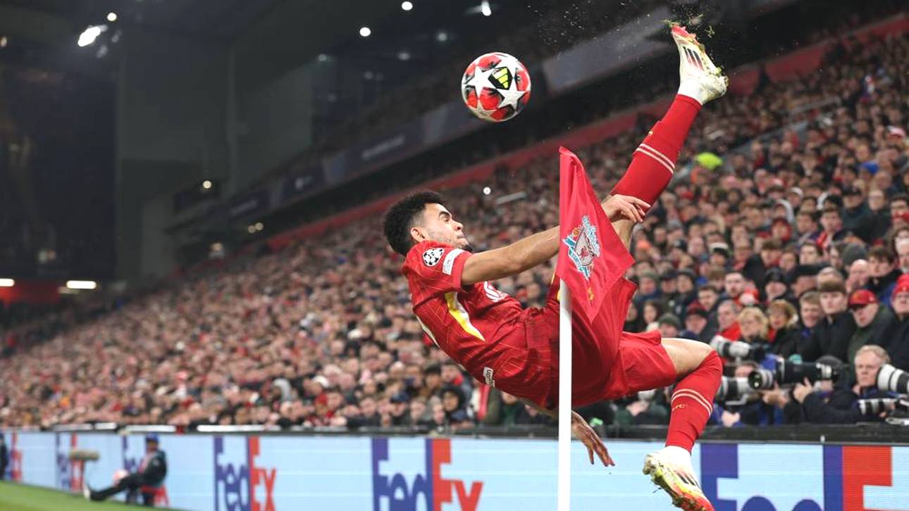 Der Einsatz von Luis Diaz wird beim FC Liverpool offenbar vermisst