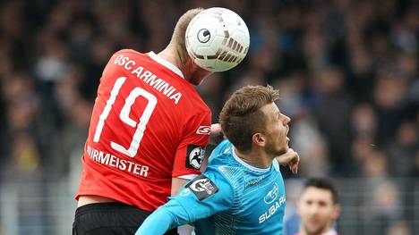 Arminia Bielefeld setzte sich gegen die Stuttgarter Kickers durch