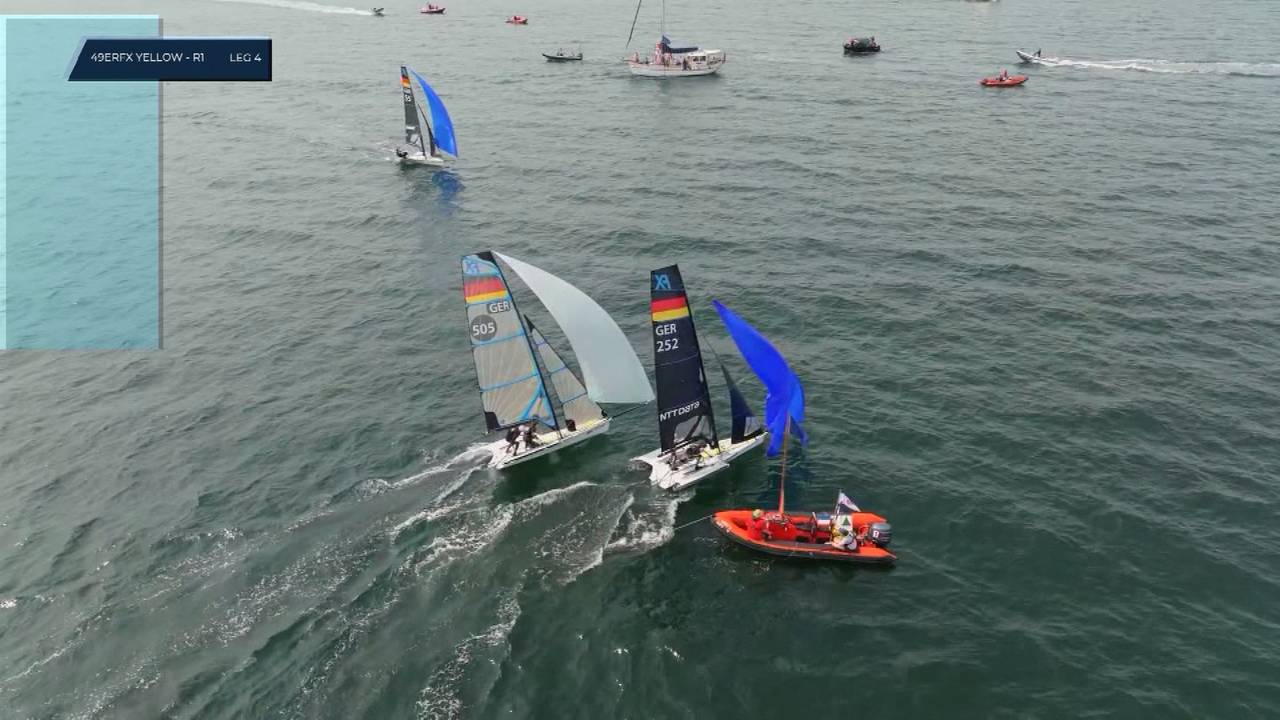 Kieler Woche: Sach-Brüder sichern sich ersten Sieg in der 49er-FX-Klasse