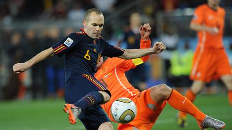 2010 schoss Andrés Iniesta Spanien zum WM-Titel