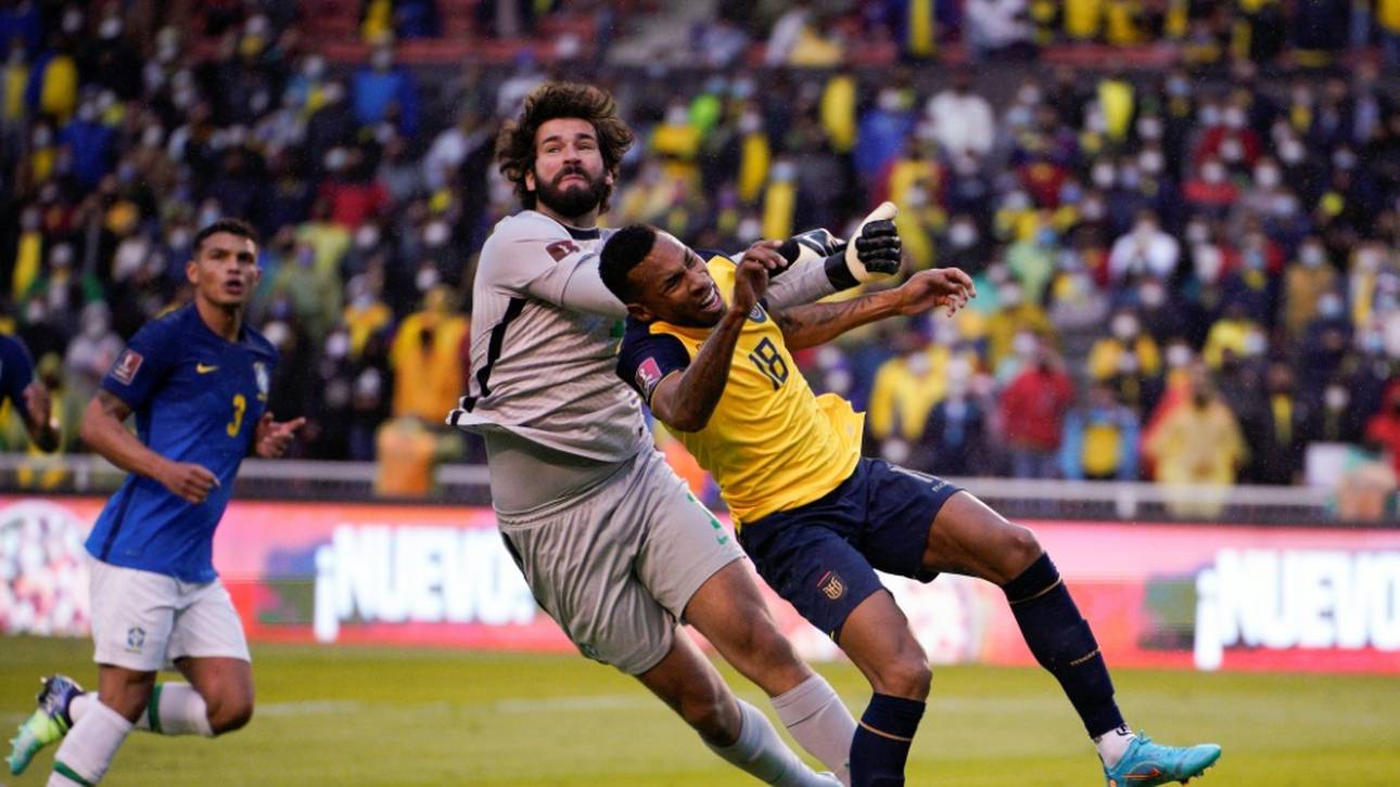 Brasilien mit wildem 1:1 in Ecuador