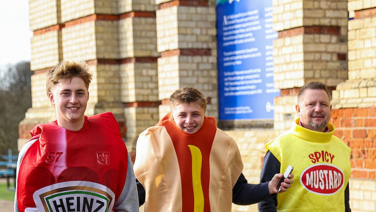 Das ist mal ein lustiges Gruppen-Kostüm