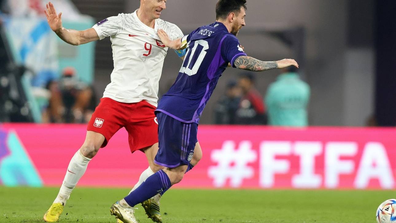 Argentinien schlägt Polen – auch Lewandowski und Co. weiter