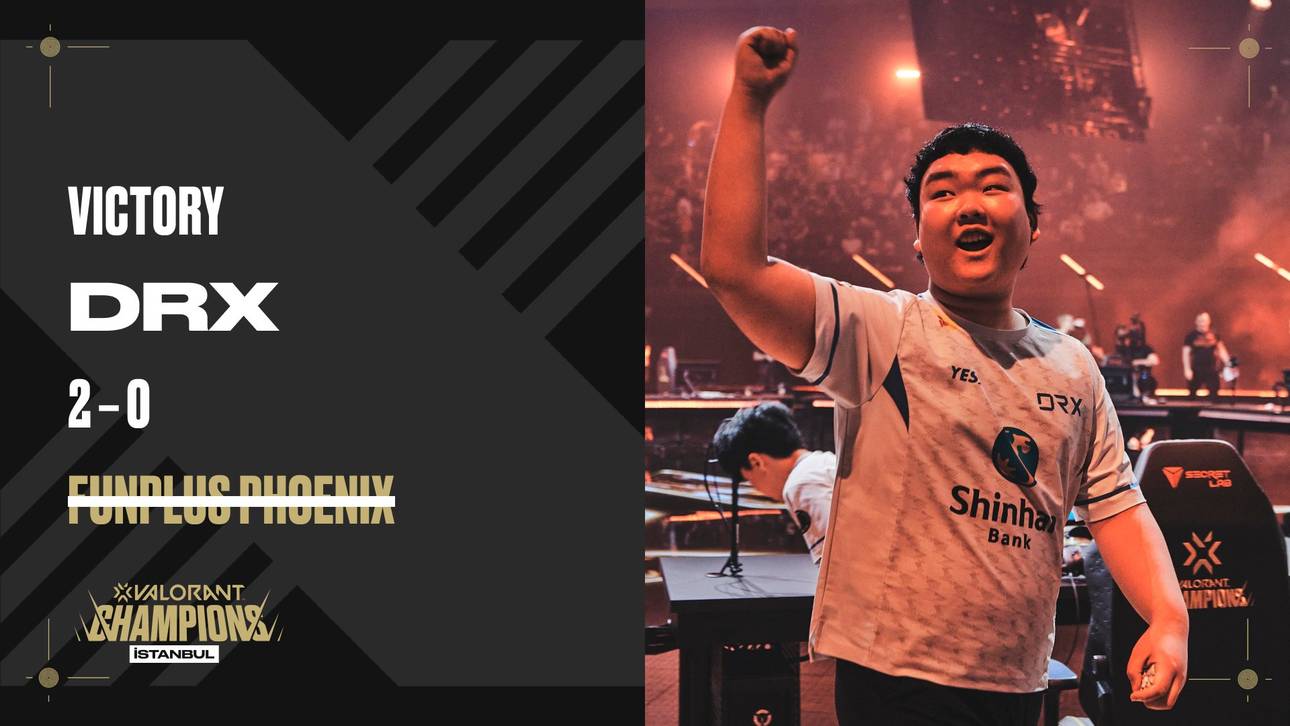 Valorant Champions: DRX mit Riesen-Comeback