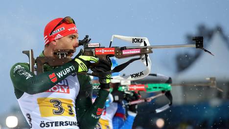 Biathlon-WM: Arnd Peiffer führt Einzel-Aufgebot an, Arnd Peiffer hofft bei der Biathlon-WM in Östersund auf ein gutes Ergebnis