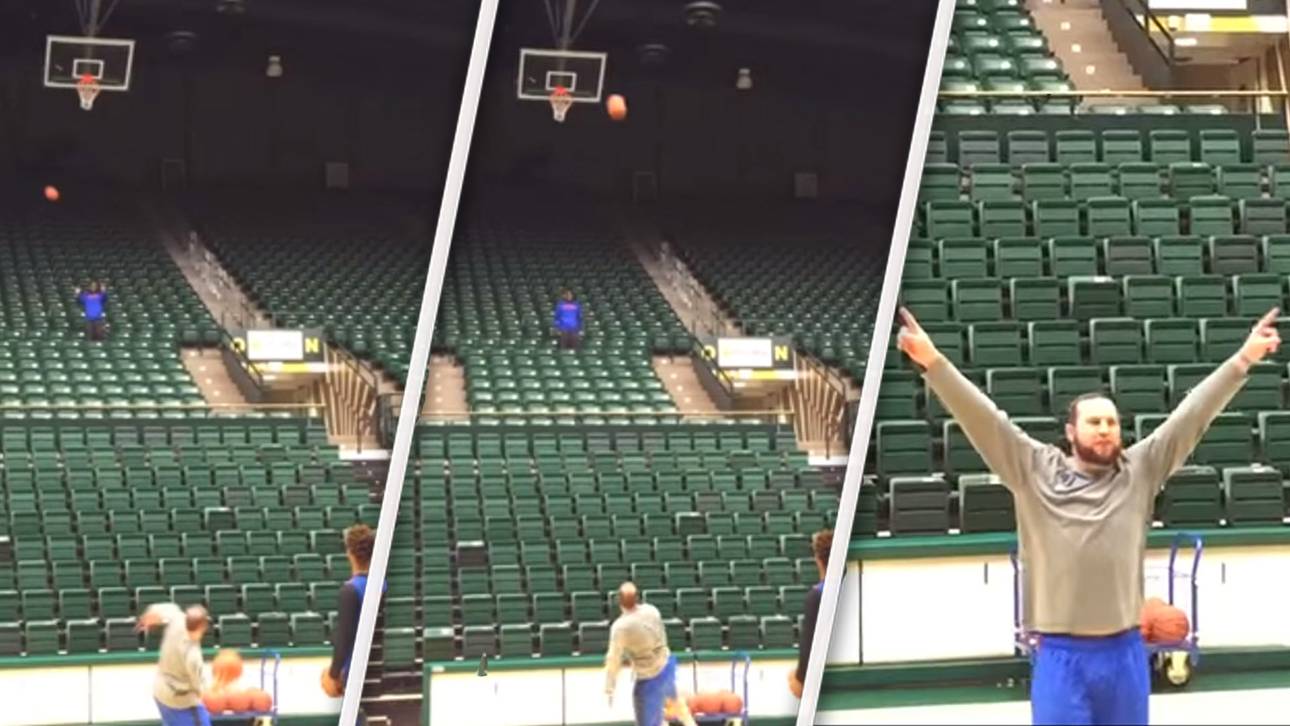 Kicker versenkt irren Trick-Wurf