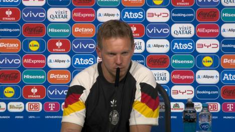 Julian Nagelsmann spricht nach dem 5:1 Auftaktsieg der DFB-Elf gegen Schottland bei der UEFA Euro 2024 über die Rolle von Jamal Musiala und Florian Wirtz