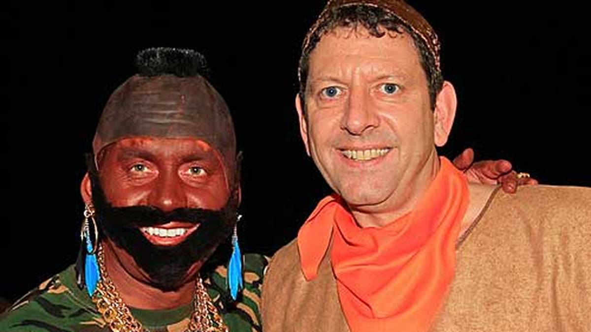 B.A. Baracus alias Mr. T und Murdock vom A-Team sind auch da - naja, nicht wirklich...