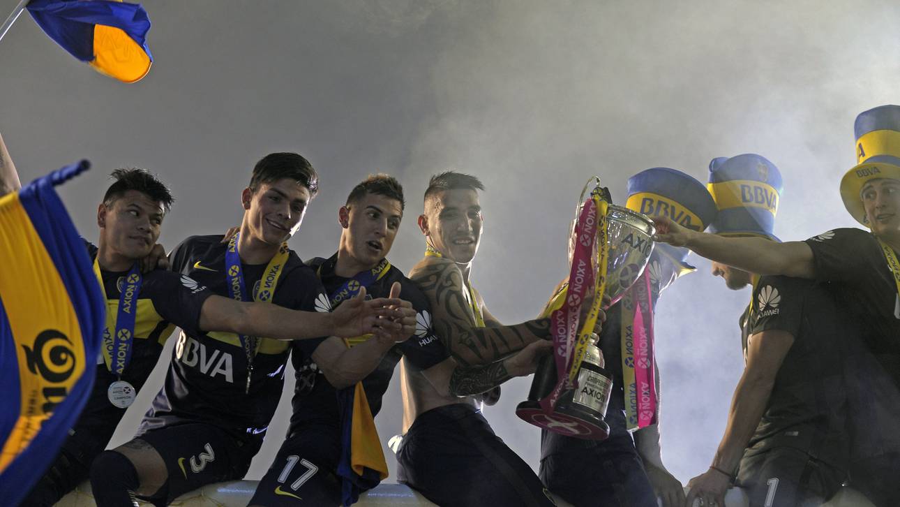 Boca Juniors feiern Meister-Party