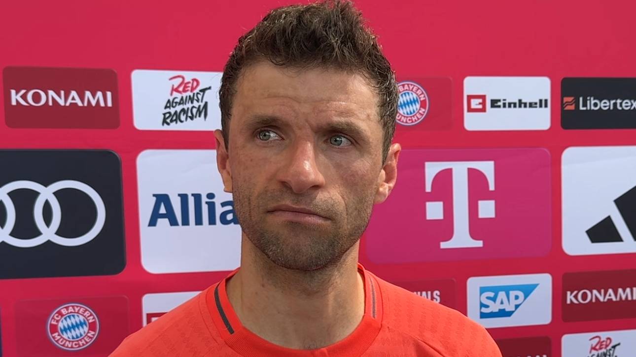 Ein nachdenklicher Müller-Auftritt