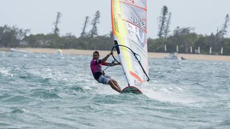 Antoine Albeau beim Windsurfen