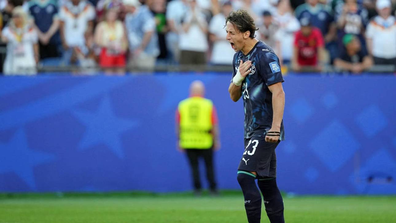 Matías Galarza bejubelte seinen verwandelten Elfmeter