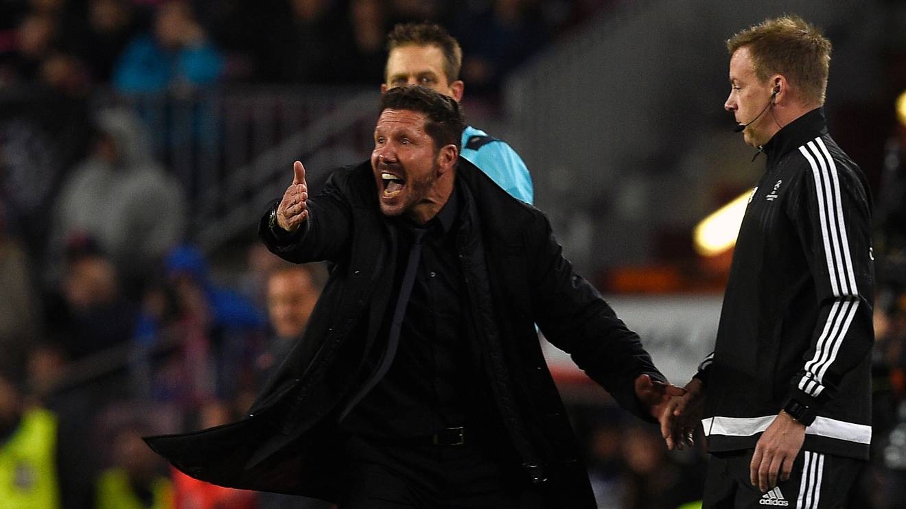 Atletico Madrid Diego Simeone Und Seine Grossten Ausraster