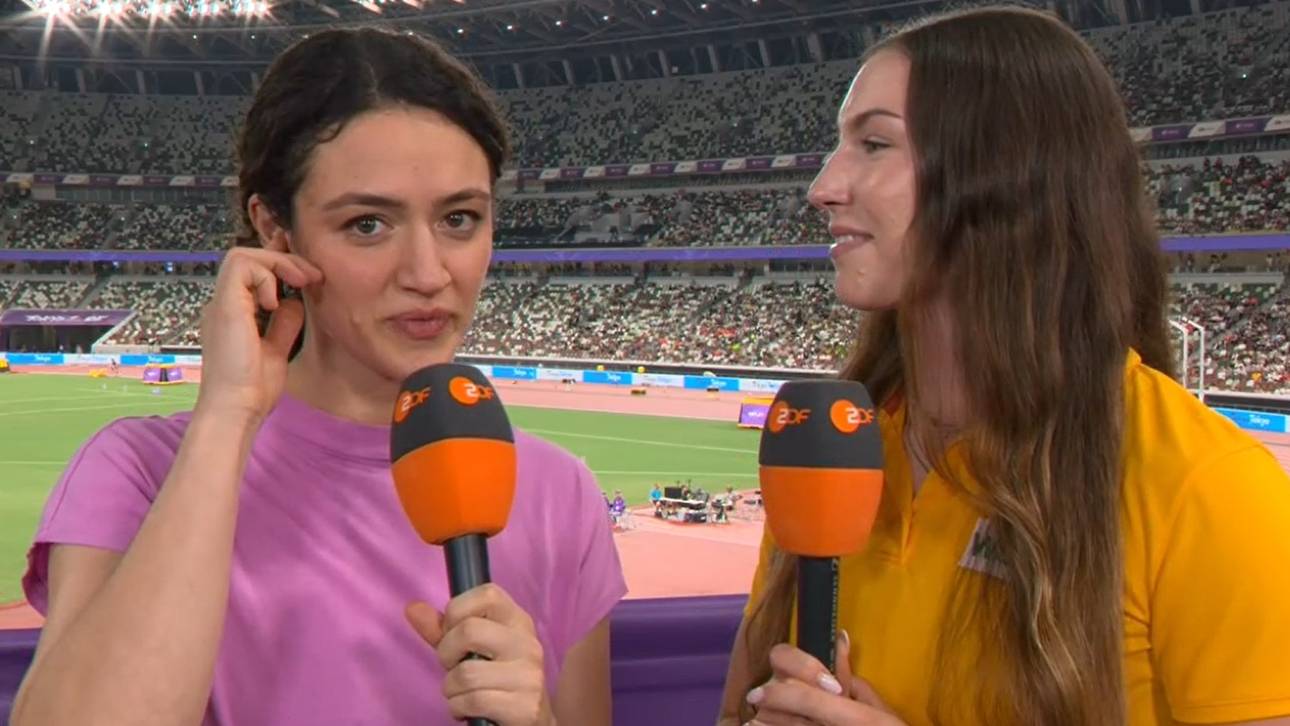 Kurioser TV-Moment nach Silber-Coup