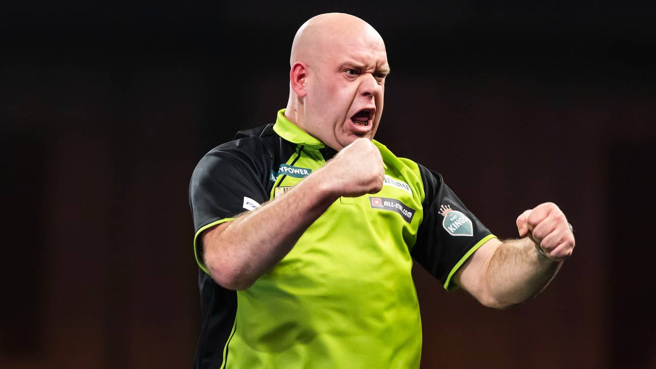 Van Gerwen siegt nach Rekord-Show