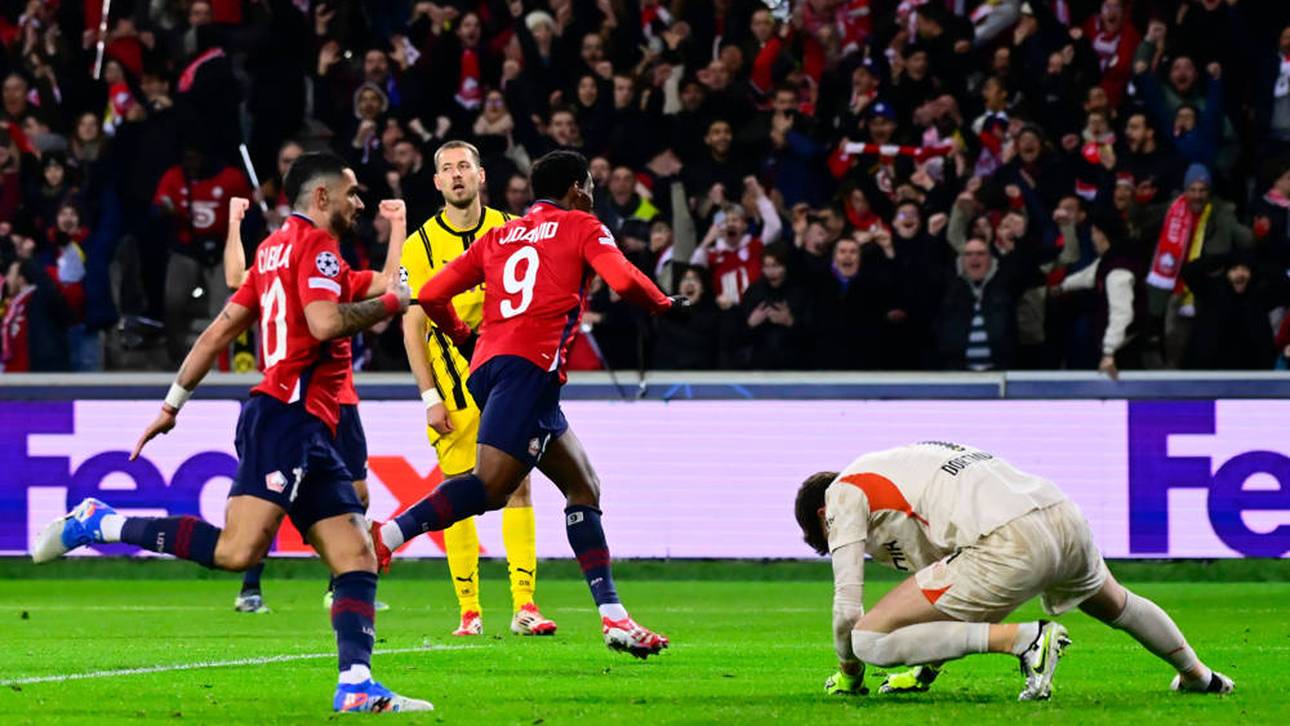 Gregor Kobel patzte gegen Lille schwer