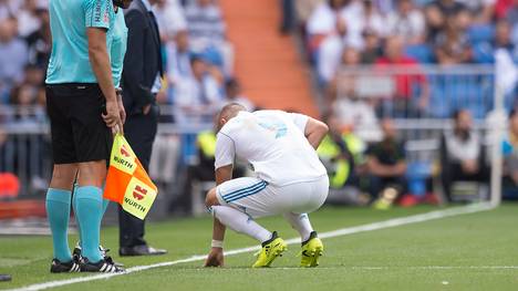 Karim Benzema von Real Madrid erlitt gegen UD Levante eine Muskelverletzung im Oberschenkel