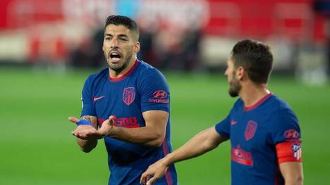 Luis Suárez sah in Sevilla seine fünfte Gelbe Karte