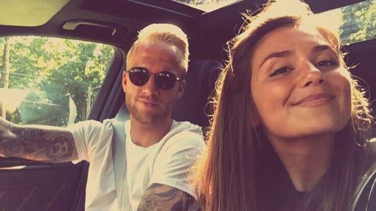 Kevin Vogt genießt seine freien Tage mit seiner Freundin. Wo die beiden sich wohl rumtreiben?