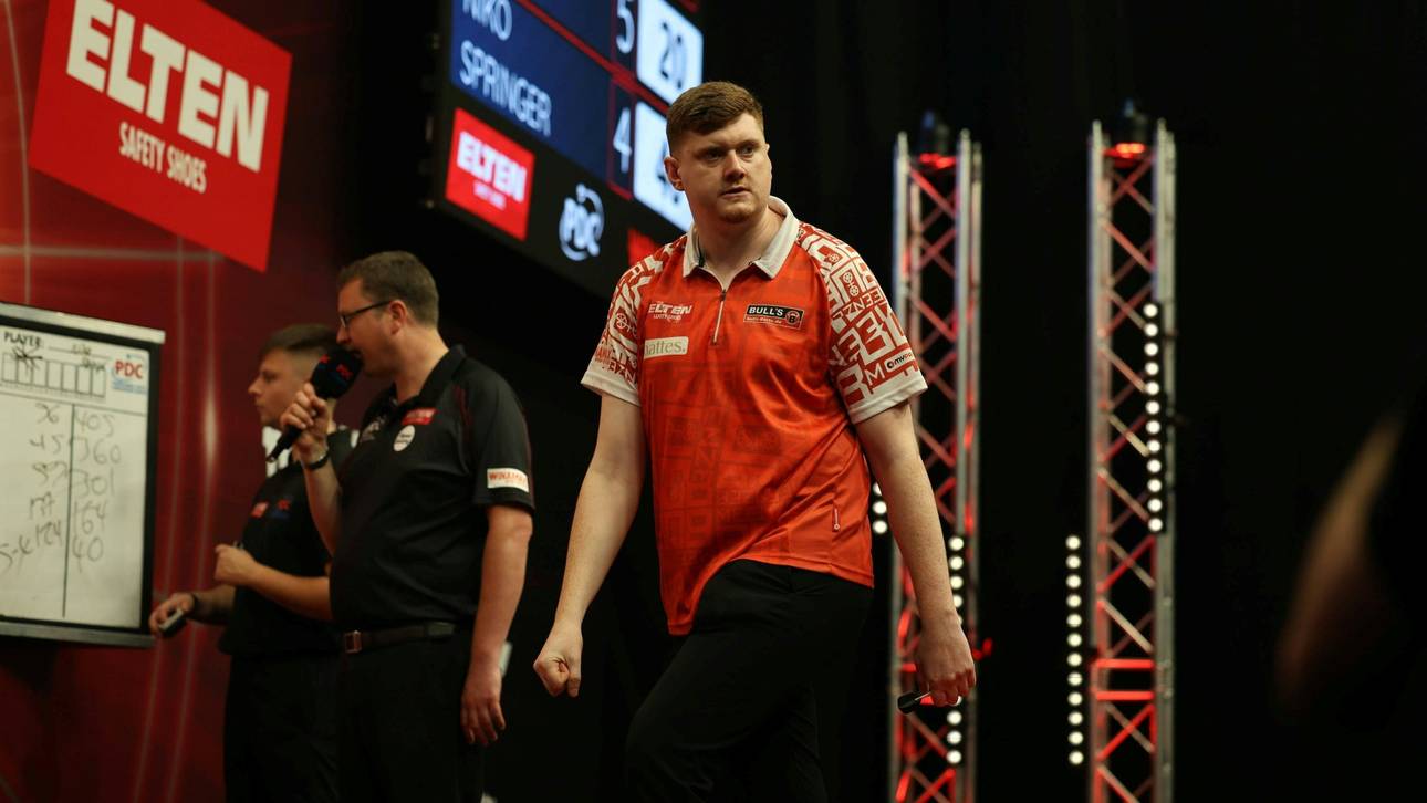Darts: Springer gewinnt ersten PDC-Titel