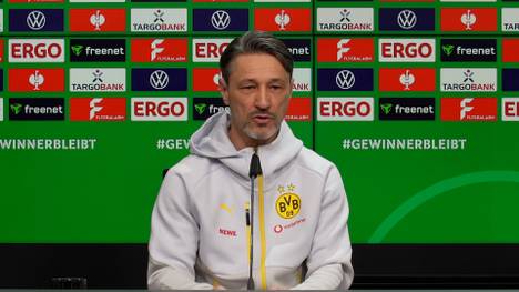 Das Verhalten von Dortmunds Serhou Guirassy ist auch vor dem Pokalspiel Thema. Trainer Niko Kovac klärt über den Austausch mit dem Angreifer auf.